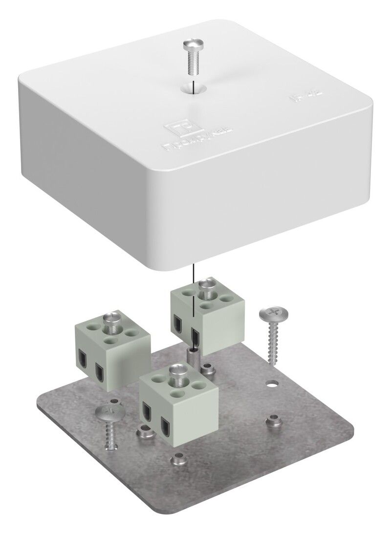 Коробка для кабель канала Промрукав 40-0450-fr2.5-4