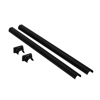 Legrand Декоративный комплект из пластика для телескопической стойки колонны, 1 или 2 секции, цвет черный