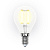 Лампа светодиодная филаментная Uniel E14 6W 3000K прозрачная LED-G45-6W/WW/E14/FR PLS02WH UL-00000303