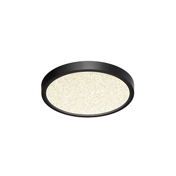 Настенно-потолочный светодиодный светильник Sonex Mitra Omega Black 7662/18L