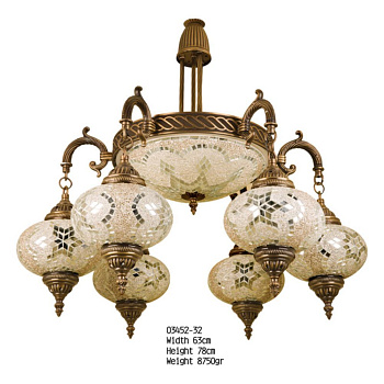 Восточная люстра Exotic Lamp Selection 03452-32