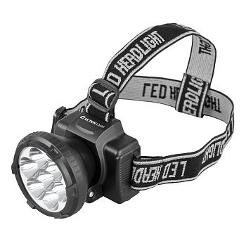Налобный светодиодный фонарь Ultraflash Headlite аккумуляторный 90х75 30 лм LED5362 11256