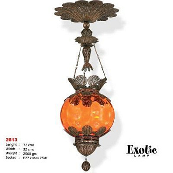 Восточная люстра Exotic Lamp Selection 2613