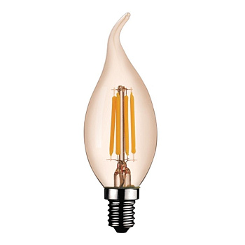 Лампа светодиодная Kink Light E14 6W 2700K золотая 098356-2,33