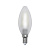 Лампа светодиодная филаментная Uniel E14 6W 3000K матовая LED-C35-6W/WW/E14/FR PLS02WH UL-00000305