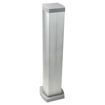 Legrand Snap-On мини-колонна алюминиевая с крышкой из алюминия 4 секции, высота 0,68 метра, цвет алюминий