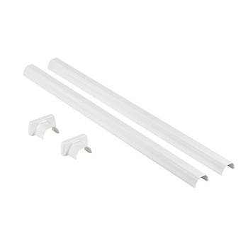 Legrand Декоративный комплект из пластика для телескопической стойки колонны, 1 или 2 секции, цвет белый