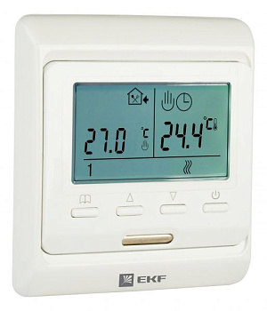 EKF PROxima Термостат для теплых полов электронный 16 A 230В с датчиком пола