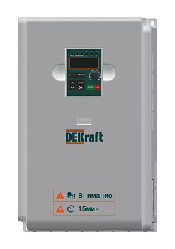 DEKraft Преобразователь частоты DEKV060-11кВт 3 фазы 380В с торм. модулем
