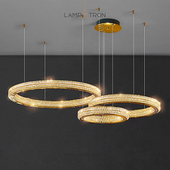 Кольцевые люстры и светильники LENNOX Тип А. 3 кольца lennox-a-3