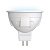 Лампа светодиодная Uniel GU5.3 6W 4000K матовая LED-JCDR 6W/NW/GU5.3/FR PLP01WH UL-00002422