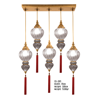 Восточная люстра Exotic Lamp Selection S5-283