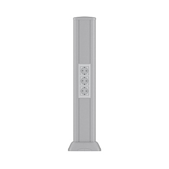 DKC Алюминиевая колонна 0,71 м, цвет темно-серебристый металлик