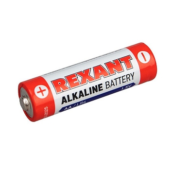 Алкалиновая батарейка AA/LR6 блистер 24 шт Rexant