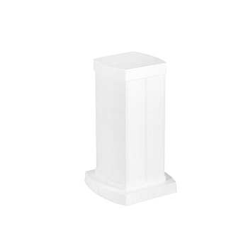 Legrand Snap-On мини-колонна алюминиевая с крышкой из пластика 4 секции, высота 0,3 метра, цвет белый