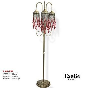 Восточный торшер Exotic Lamp Selection L 01-751