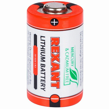 Батарейка CR2 1 шт блистер Rexant