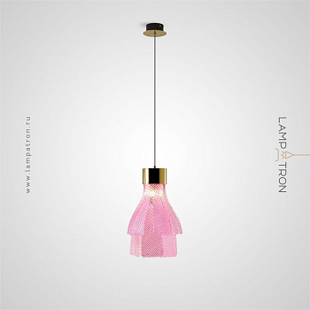 Подвесной светильник FLORENT Цвет Розовый florent-pink