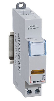 Legrand Индикаторная лампа на DIN-рейку 110/400В желтая