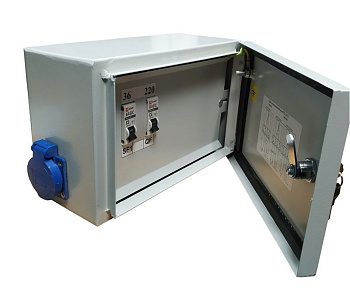 EKF PROxima Ящик с понижающим трансформатором ЯТП IP54 0,25кВА 220/36В