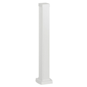 Legrand Snap-On мини-колонна алюминиевая с крышкой из пластика 1 секция, высота 0,68 метра, цвет белый