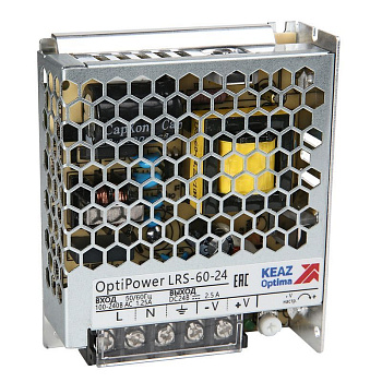 КЭАЗ Блок питания панельный OptiPower LRS 75-24 3.5A