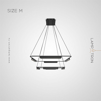 Кольцевые люстры и светильники LAGE DUO Размер M lage-duo-m