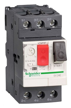 Schneider Electric GV2 Автоматический выключатель с комбинированным расцепителем (2,5-4,0А)