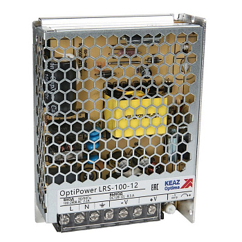 КЭАЗ Блок питания панельный OptiPower LRS 120-12 10A
