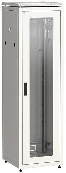IEK LINEA N ITK Шкаф сетевой 19 LINEA N 33U 600х800 мм стеклянная передняя дверь серый