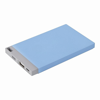 PROconnect Портативное зарядное устройство Power Bank 4000 mAh USB голубое