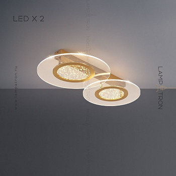 Потолочный светильник PETUR 2 лампы petur-2