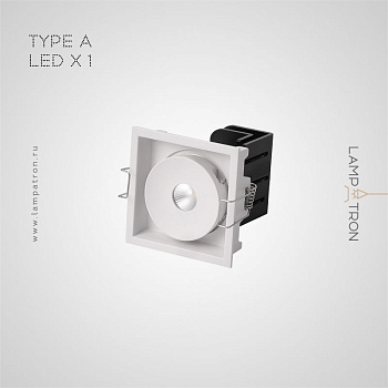 Точечный свет GIDO 1 лампа. Тип A. Цвет Белый gido-1-a-white