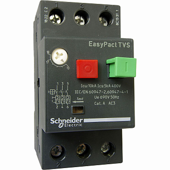 Schneider Electric EasyPact TVS GZ1E Автоматический выключатель 1,6-2,5A