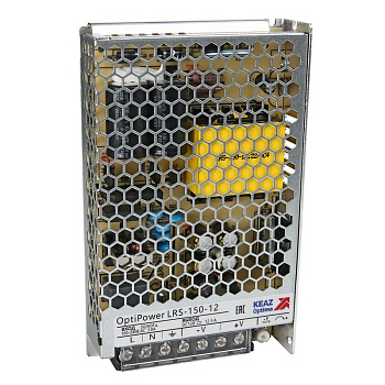 КЭАЗ Блок питания панельный OptiPower LRS 150-12 12.5A