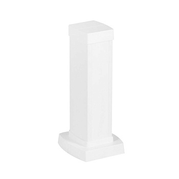 Legrand Snap-On мини-колонна алюминиевая с крышкой из пластика 1 секция, высота 0,3 метра, цвет белый