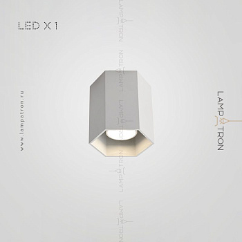 Точечный свет CONSOLE 1 лампа. Цвет Белый. 6000K. 7,5W console-1-white-6-75