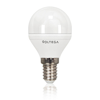Лампа светодиодная Voltega E14 5.5W 4000К матовая VG2-G2E14cold5W 8441