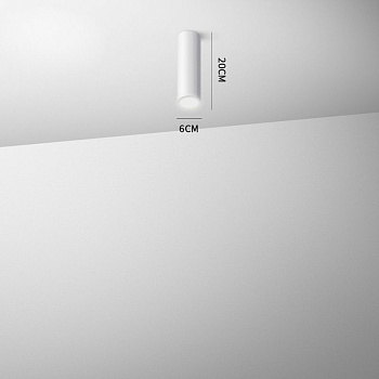 Точечный свет LINE Размер S. Цвет белый. line-white-s