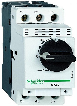 Schneider Electric GV2 Автоматический выключатель с магнитным расцепителем 4А